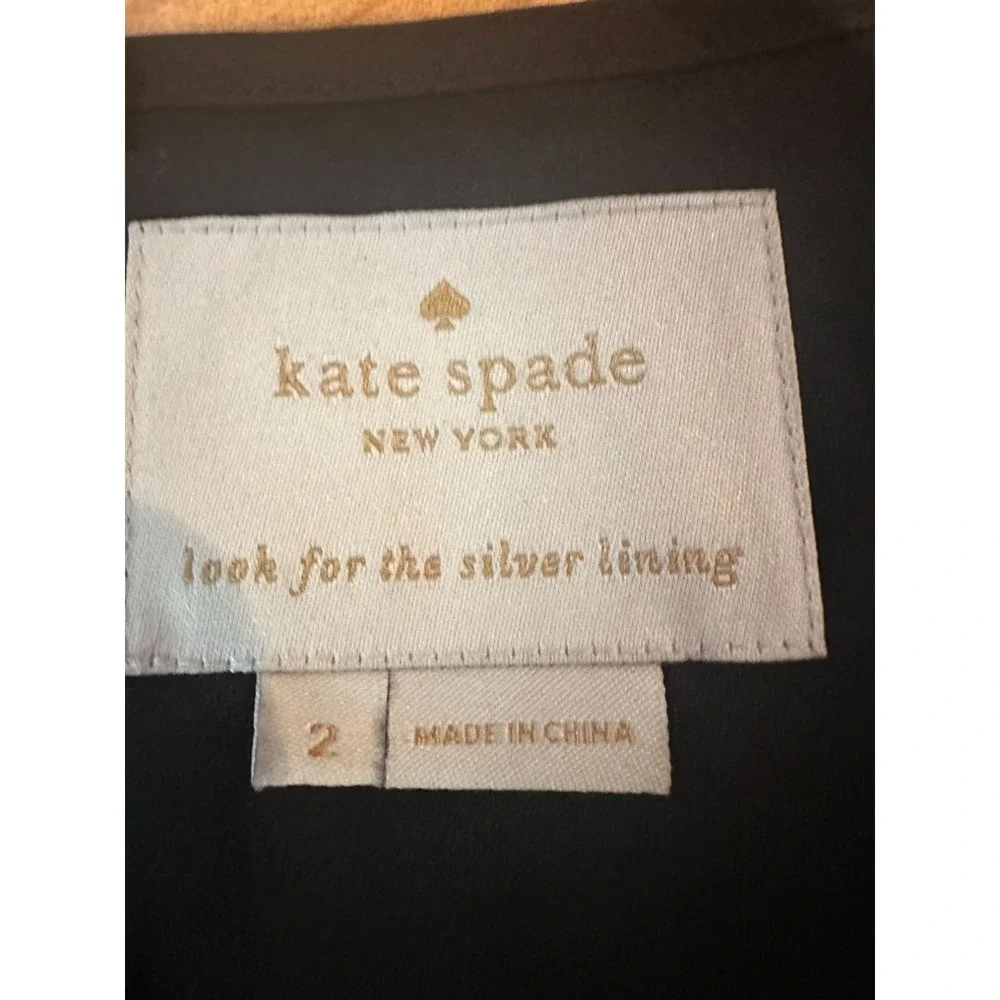 Kate‎ Spade New York Floral Dress – Size 2 – Sheer Overlay